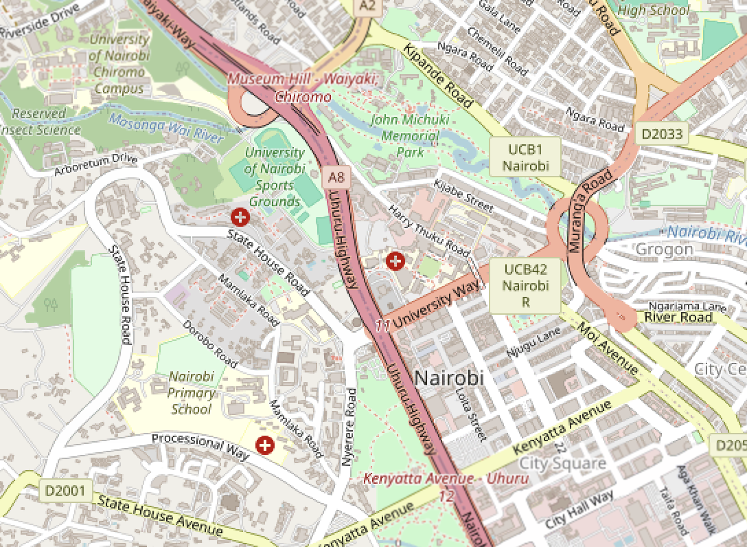 UK Office Location Map
